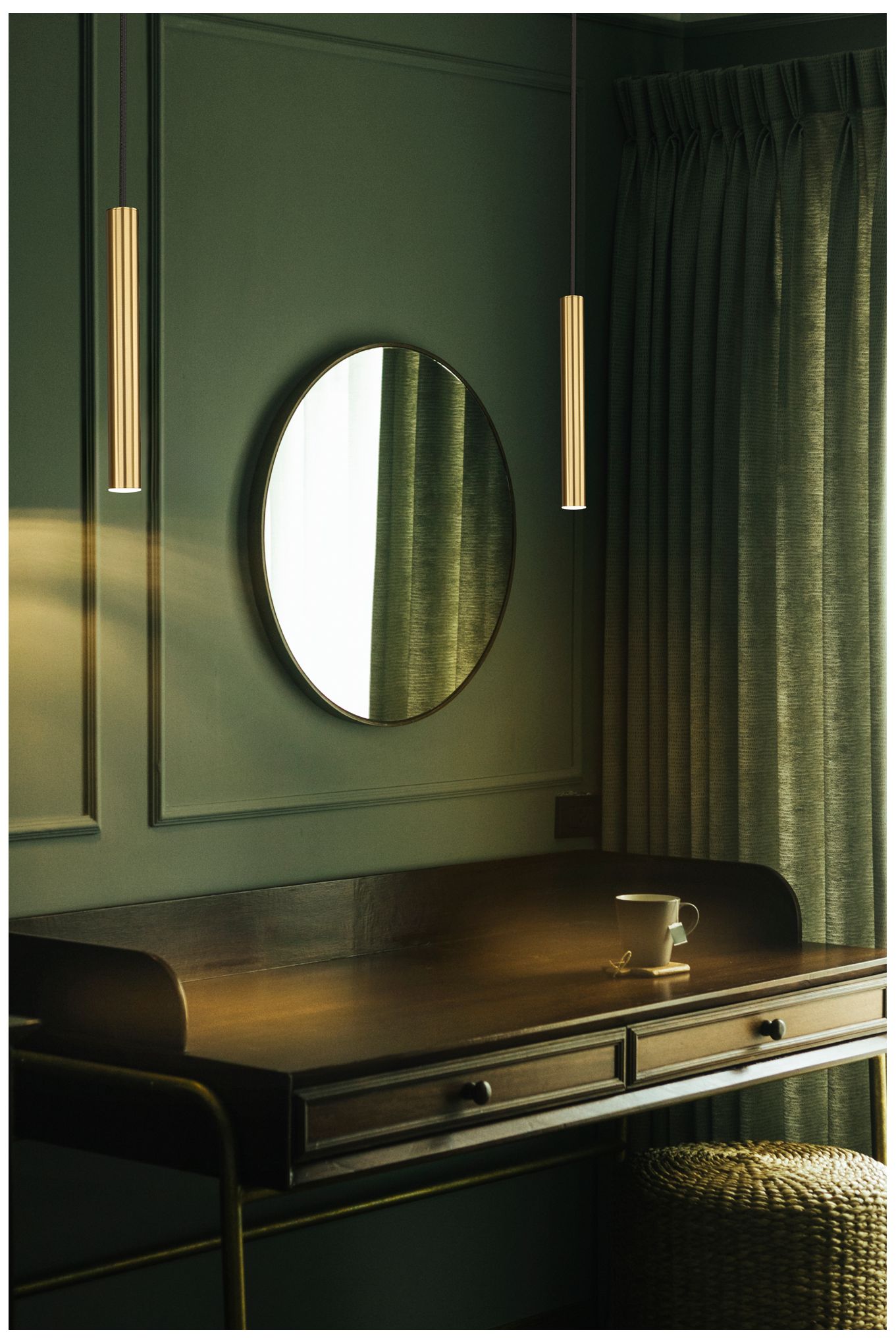 Image 2 Forest by Z-Lite Modern Gold 4.75 inch 1 Light Pendant more views