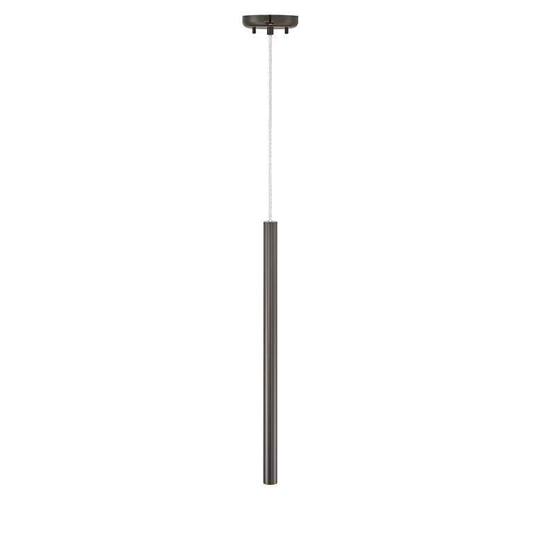 Image 5 Forest by Z-Lite Pearl Black 1 Light Mini Pendant more views