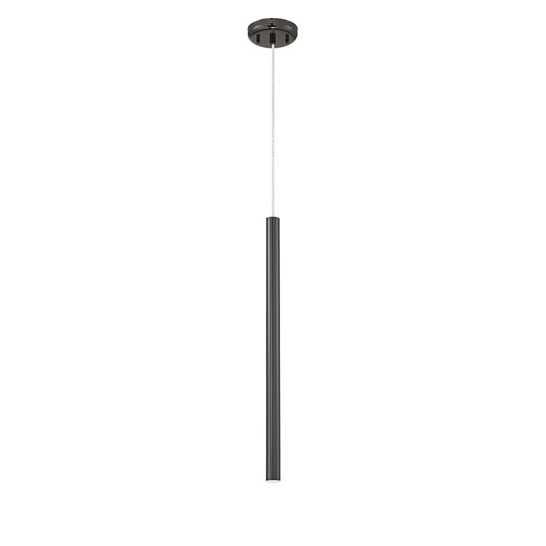 Image 6 Forest by Z-Lite Pearl Black 1 Light Mini Pendant more views