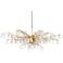 Forest Dawn 60 1/4" Wide 8-Light Gold and Crystal Chandelier