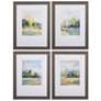 1_Forest Expanse 26" High 4-Piece Framed Print Wall Art Set