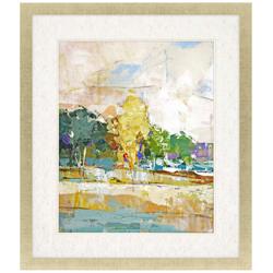 Forest Expanse I 42&quot; High Framed Giclee Wall Art