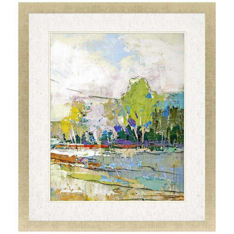 Image 1 Forest Expanse II 42" High Framed Giclee Wall Art