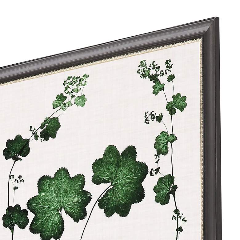 Image 4 Forest Foliage 26" High 4-Piece Giclee Framed Wall Art Set more views