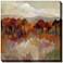 Forest in Fall 24" Square Outdoor Canvas Wall Art