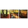 Forest Oasis Print Triptych Wall Art