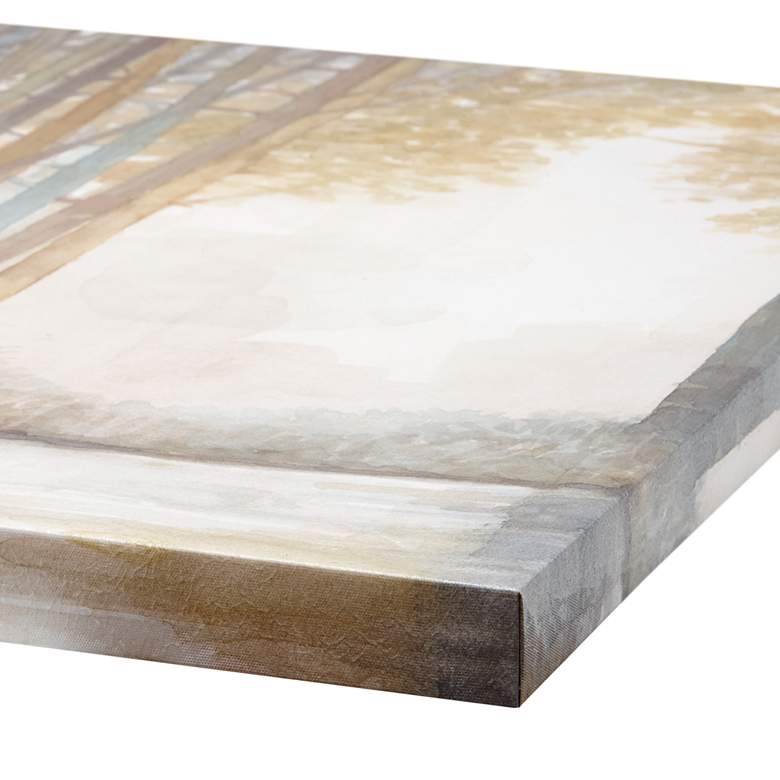 Image 6 Forest Reflections 30"H Triptych 3-Piece Canvas Wall Art Set more views