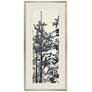 1_Forest Vista III 27"W x 59"H Framed Art