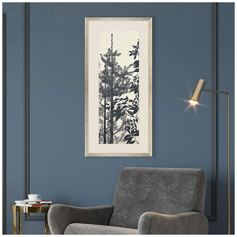 Image 4 Forest Vista III 27"W x 59"H Framed Art more views