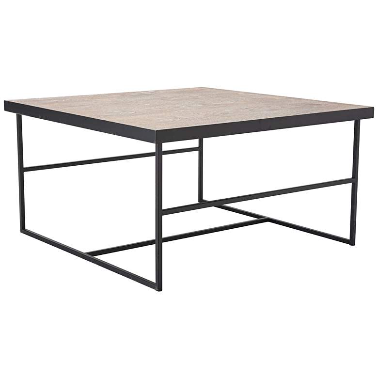 Image 1 Forest Wood 29 1/2 inch Wide Rustic Modern Coffee Table