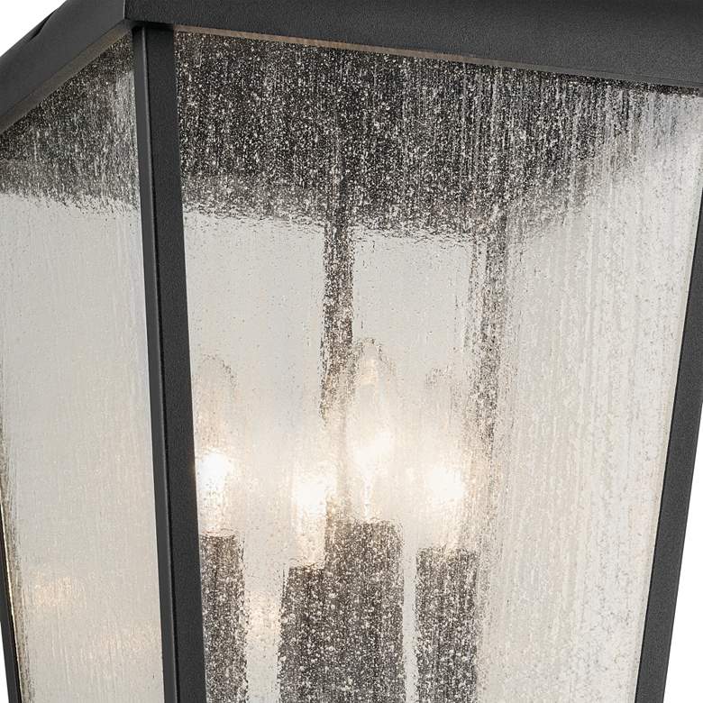 Image 3 Forestdale 19.75" 4-Light Outdoor Hanging Pendant in Textured Black more views