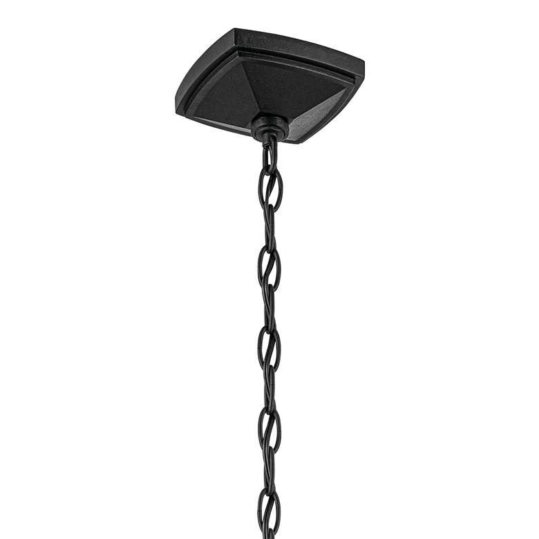 Image 6 Forestdale 19.75" 4-Light Outdoor Hanging Pendant in Textured Black more views