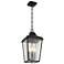 Forestdale 19 3/4" High Black 4-Light Outdoor Hanging Light