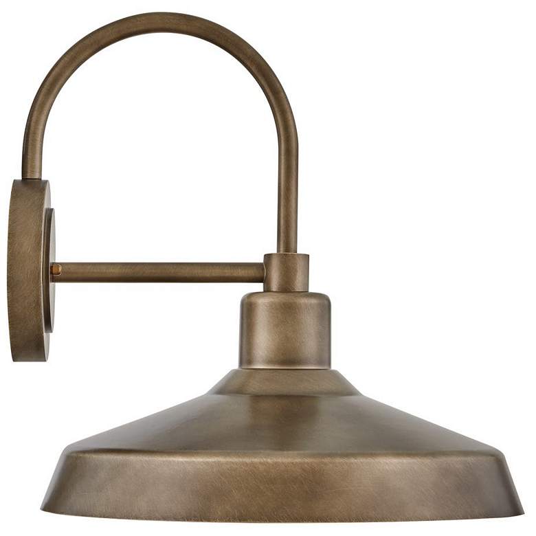 Image 1 Forge 16 1/2" High Burnished Bronze Outdoor Barn Wall Light