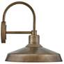 Forge 16 1/2" High Burnished Bronze Outdoor Barn Wall Light