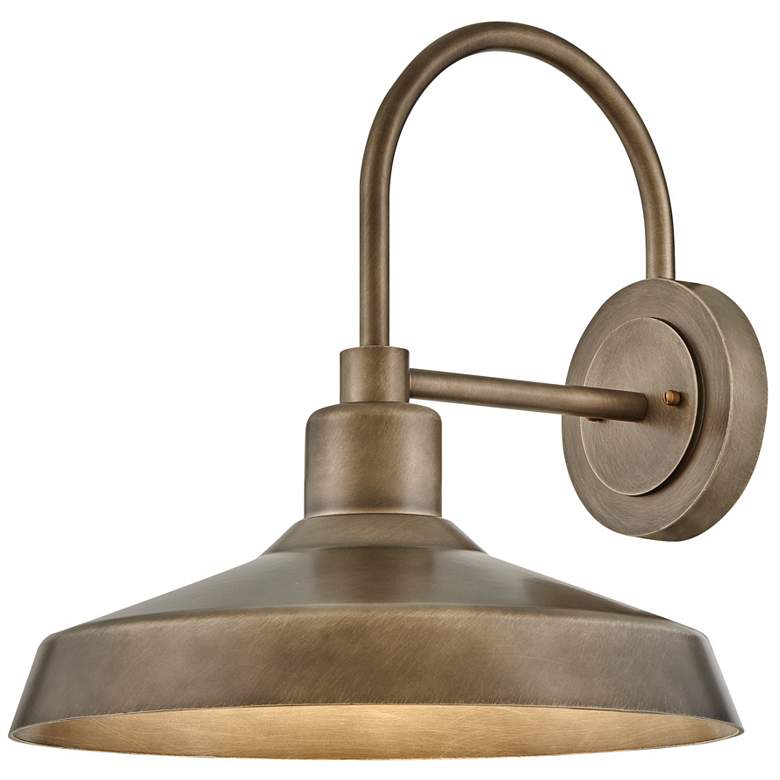 Image 6 Forge 16 1/2" High Burnished Bronze Outdoor Barn Wall Light more views