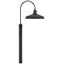 Forge 22" High Black LED Outdoor Post Top/Pier Mount Light