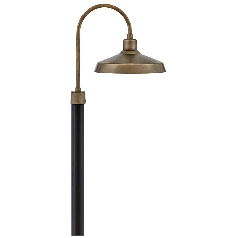 Image 1 Forge 22 inchH Burnished Bronze Outdoor Post/Pier Mount Light
