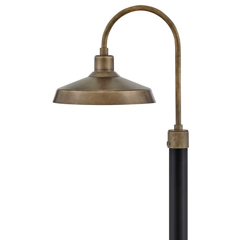 Image 2 Forge 22"H Burnished Bronze Outdoor Post/Pier Mount Light more views
