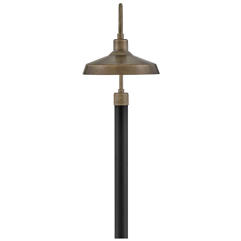 Image 6 Forge 22"H Burnished Bronze Outdoor Post/Pier Mount Light more views