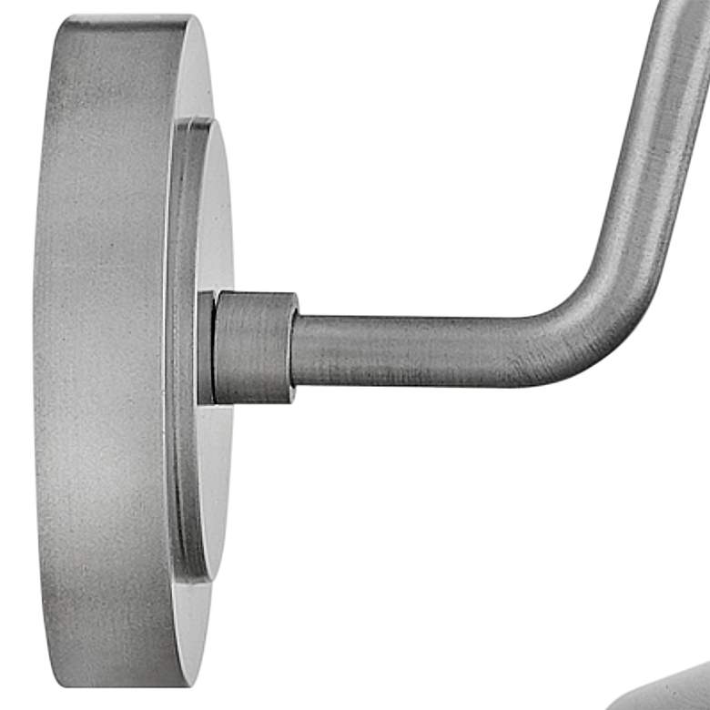Image 3 Forge 9" High Antique Brushed Aluminum Outdoor Wall Light more views
