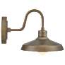Forge 9" High Burnished Bronze Outdoor Barn Wall Light