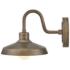 Forge 9" High Burnished Bronze Outdoor Barn Wall Light