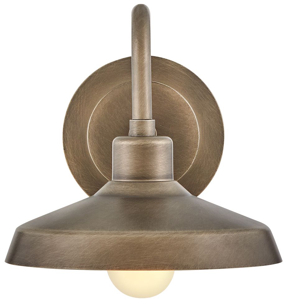 Forge 9" High Burnished Bronze Outdoor Barn Wall Light