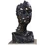 Forgotten Beauty 20" High Bronze Iron Metal Sculpture
