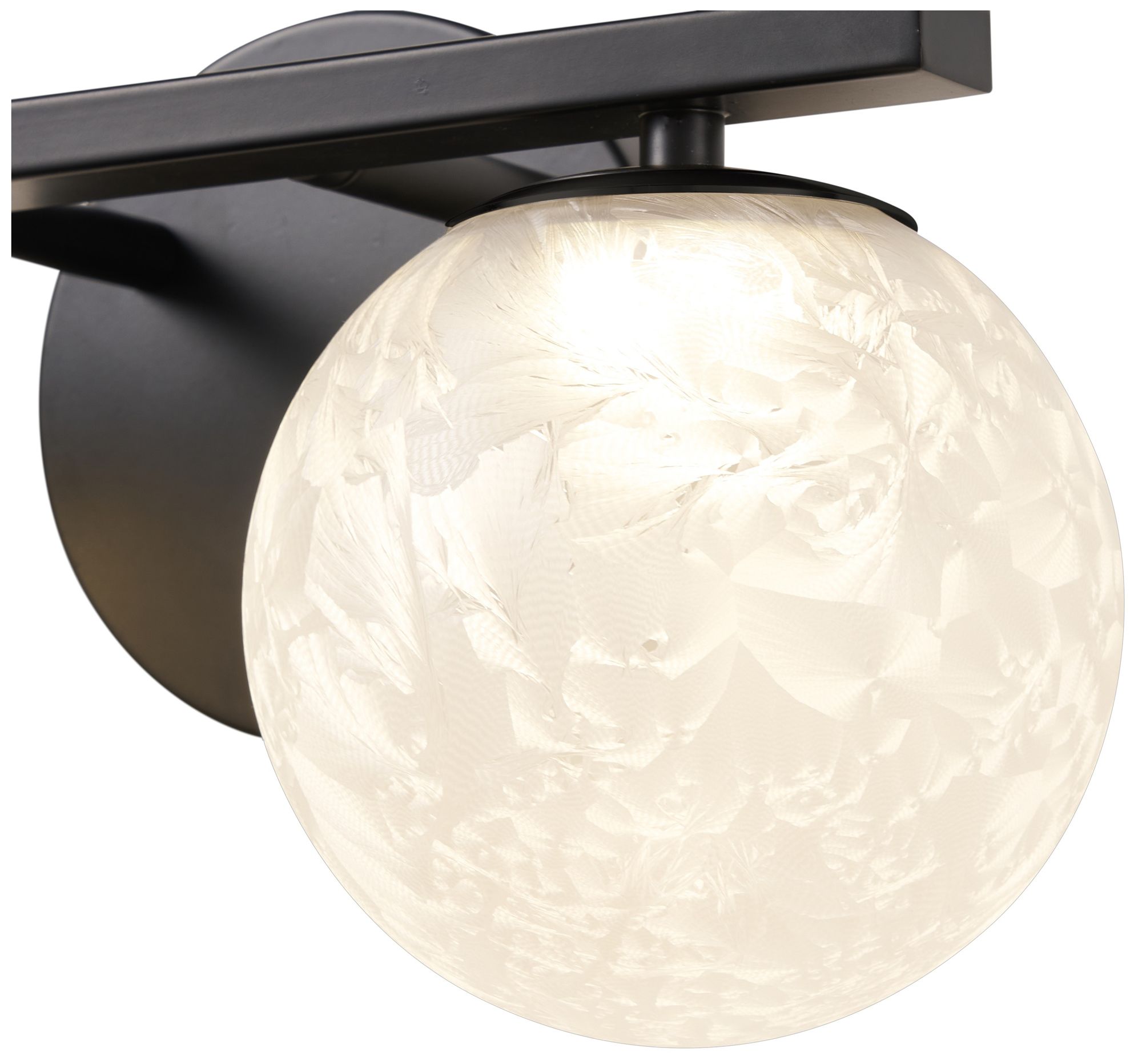 Image 4 Forma 7" High 2-Light Black Wall Sconce more views