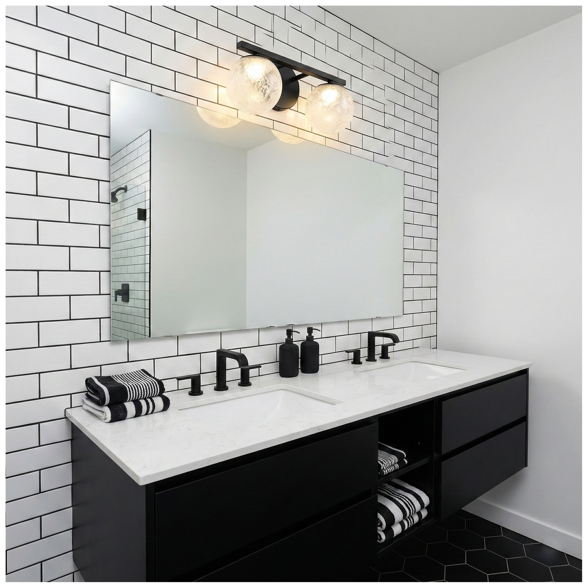 Image 5 Forma 7" High 2-Light Black Wall Sconce more views