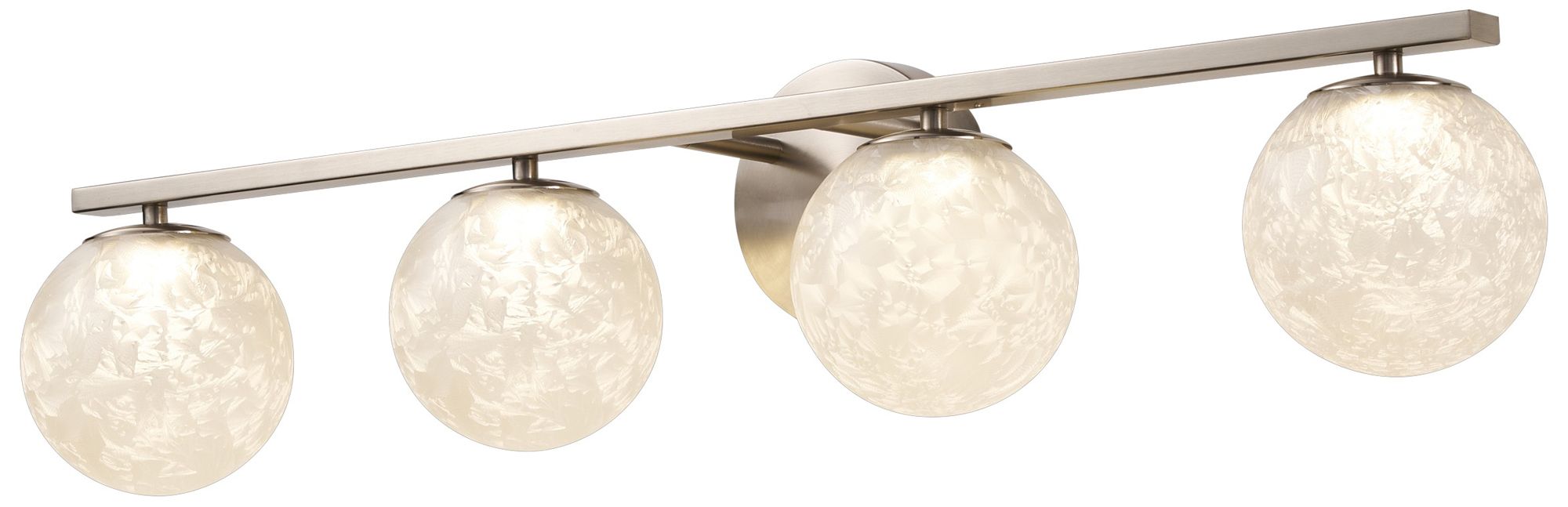 Image 2 Forma 7" High 4-Light Brushed Nickel Wall Sconce more views