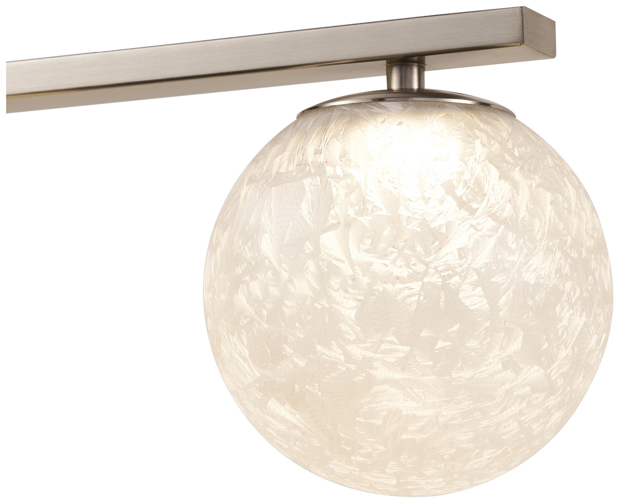 Image 3 Forma 7" High 4-Light Brushed Nickel Wall Sconce more views