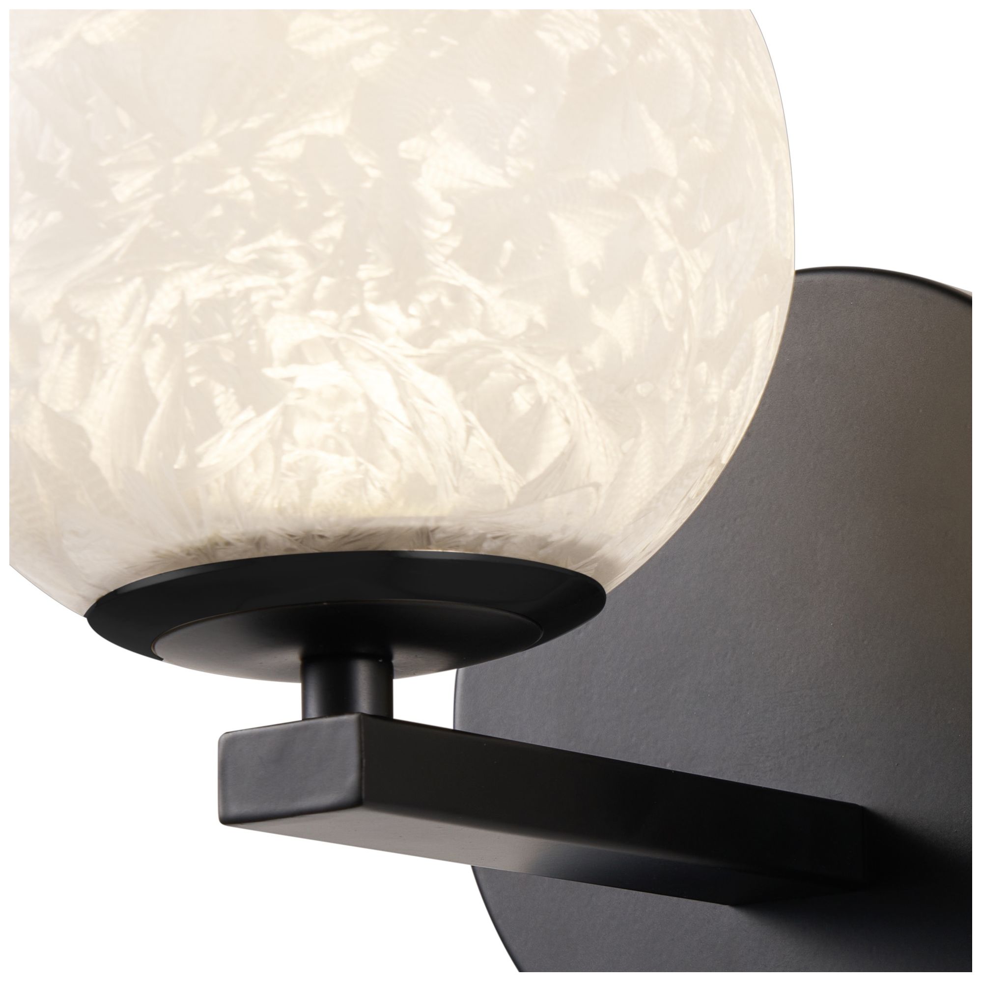 Image 4 Forma 7" High Black Wall Sconce more views