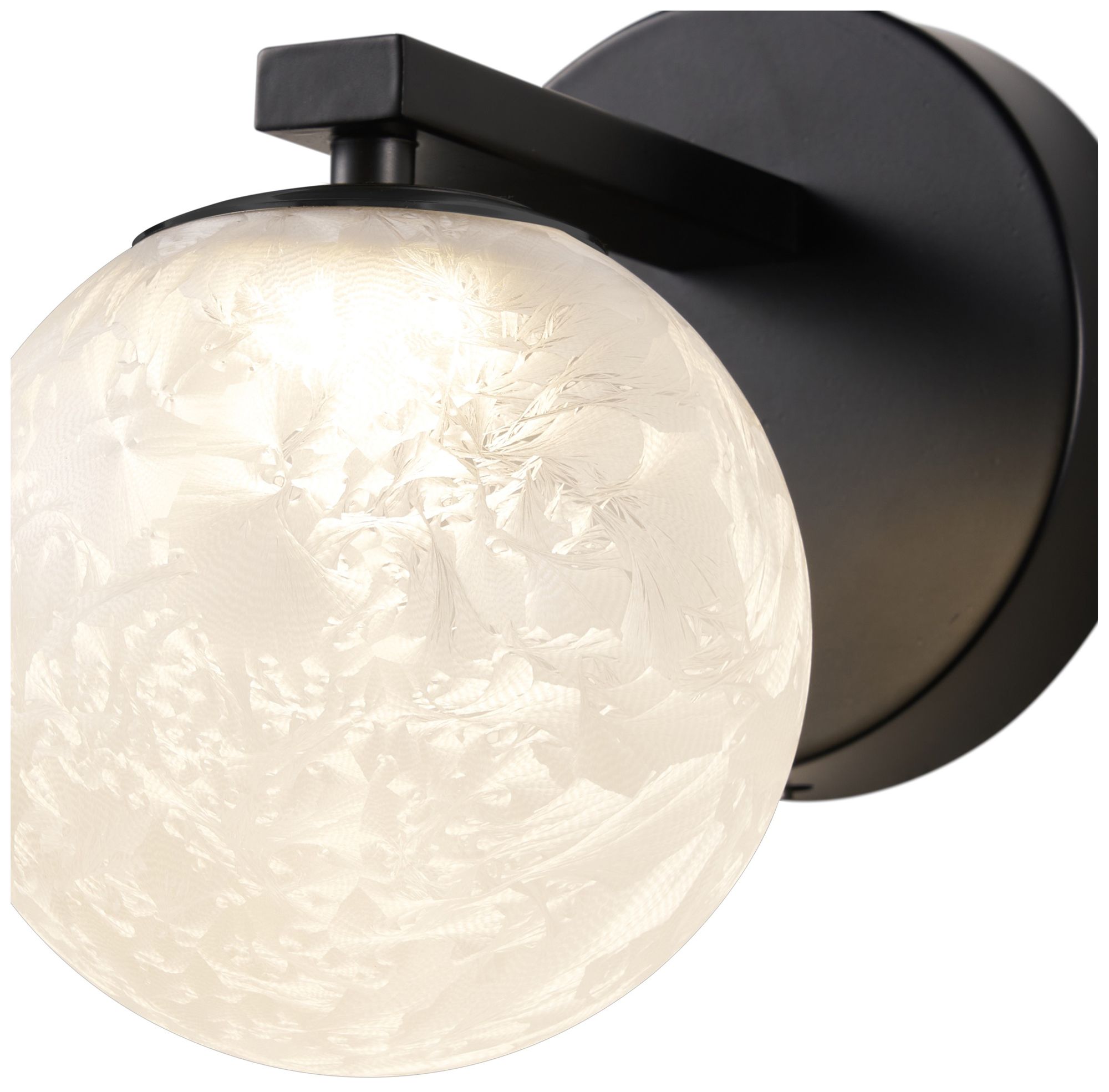 Image 5 Forma 7" High Black Wall Sconce more views