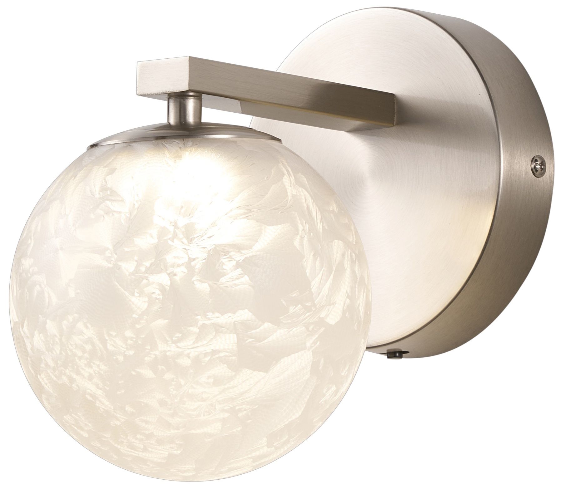 Forma 7" High Brushed Nickel Wall Sconce