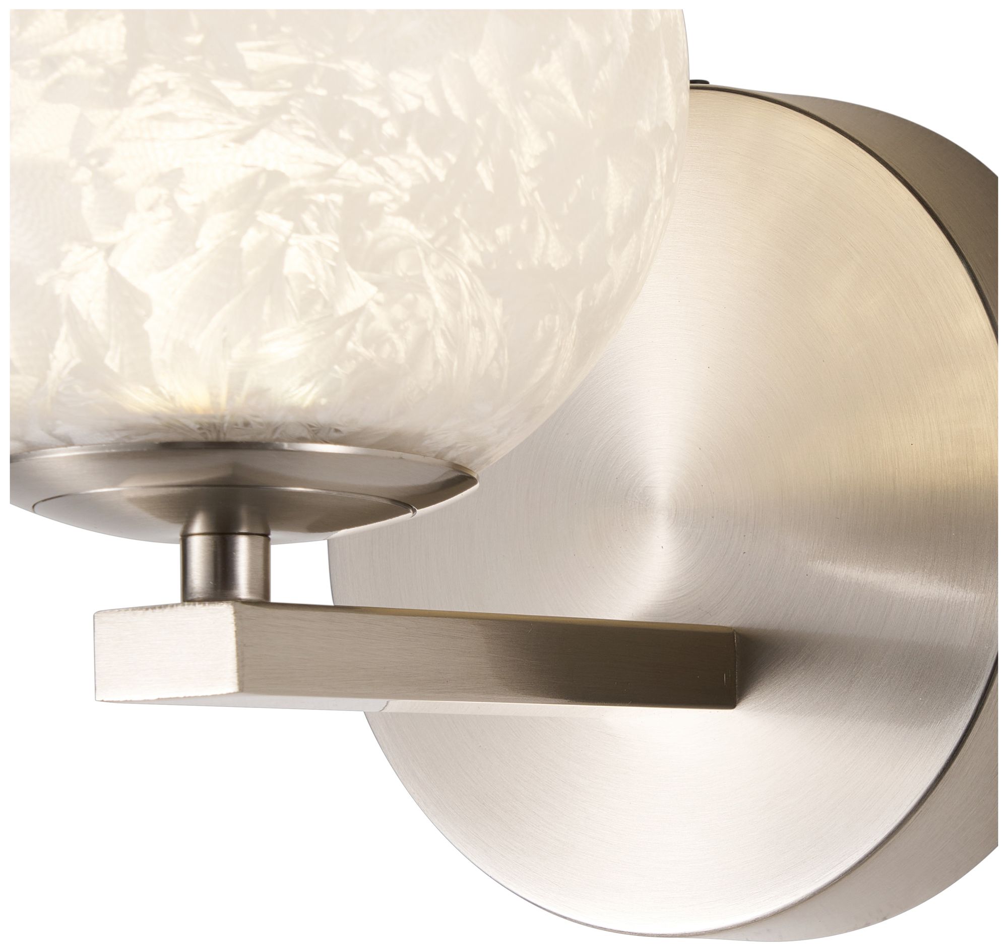 Image 4 Forma 7" High Brushed Nickel Wall Sconce more views
