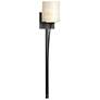 Formae Contemporary 1 Light Sconce - Oil Rubbed Bronze - Opal Glass