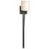 Formae Contemporary 1 Light Sconce - Oil Rubbed Bronze - Opal Glass