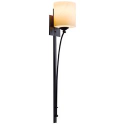 Formae Contemporary Stone Glass 29 1/2&quot; High Wall Sconce