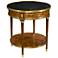 Formalities 26" Wide Hand-Crafted Marble Top Side Table