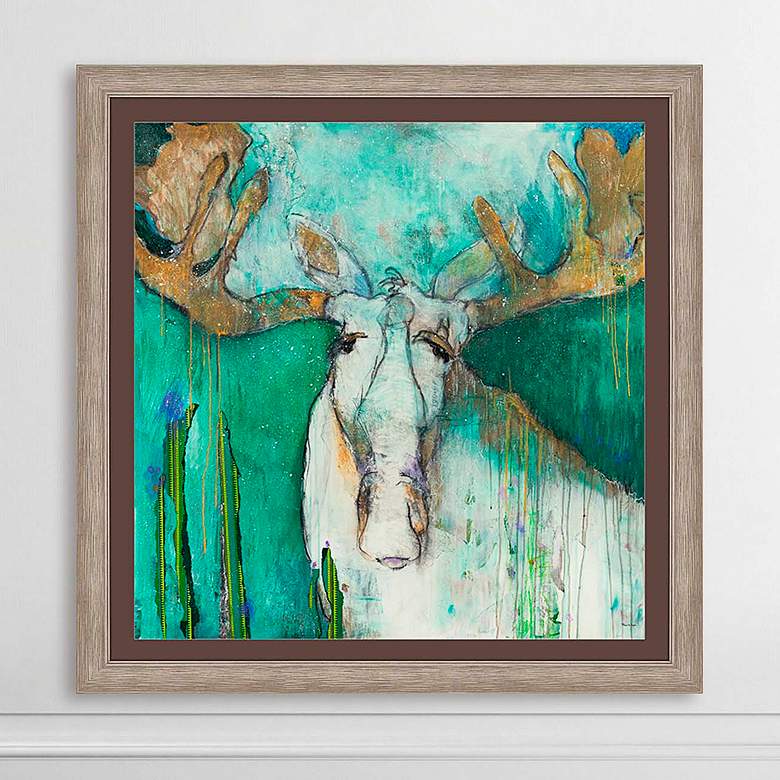 Image 2 Forrest 42 inch Square Giclee Framed Wall Art