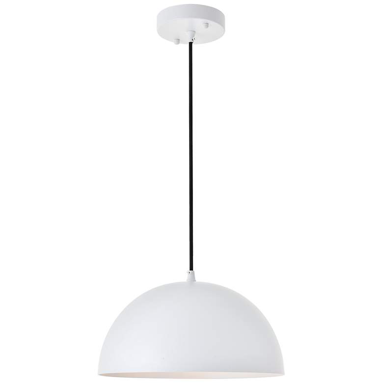 Image 1 Forte 1 Lt White Pendant