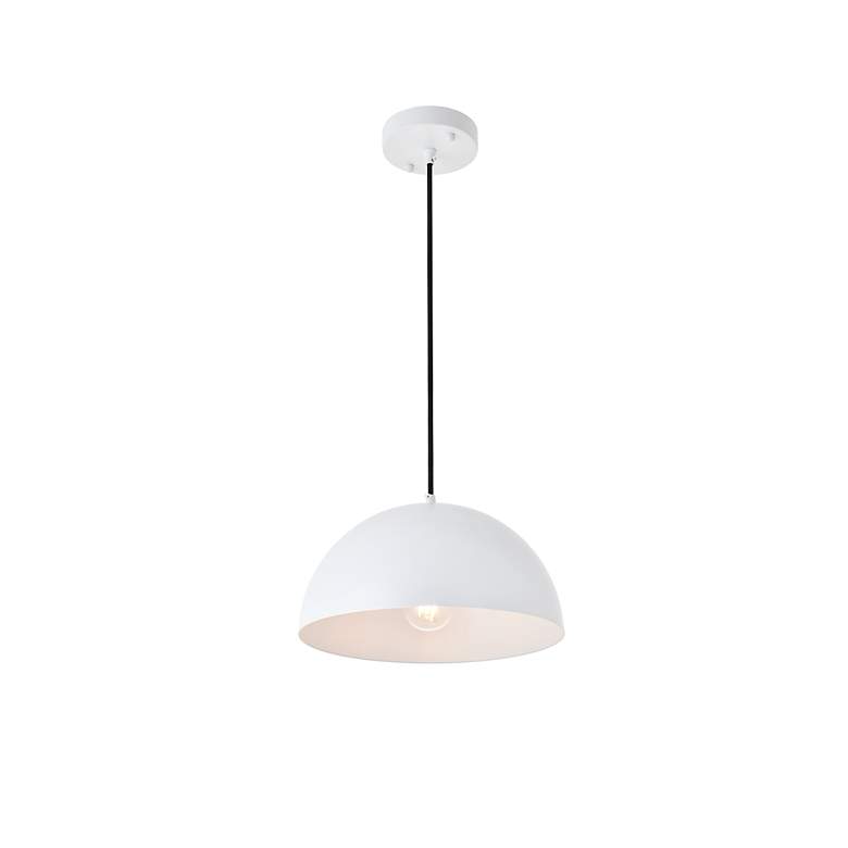 Image 7 Forte 1 Lt White Pendant more views