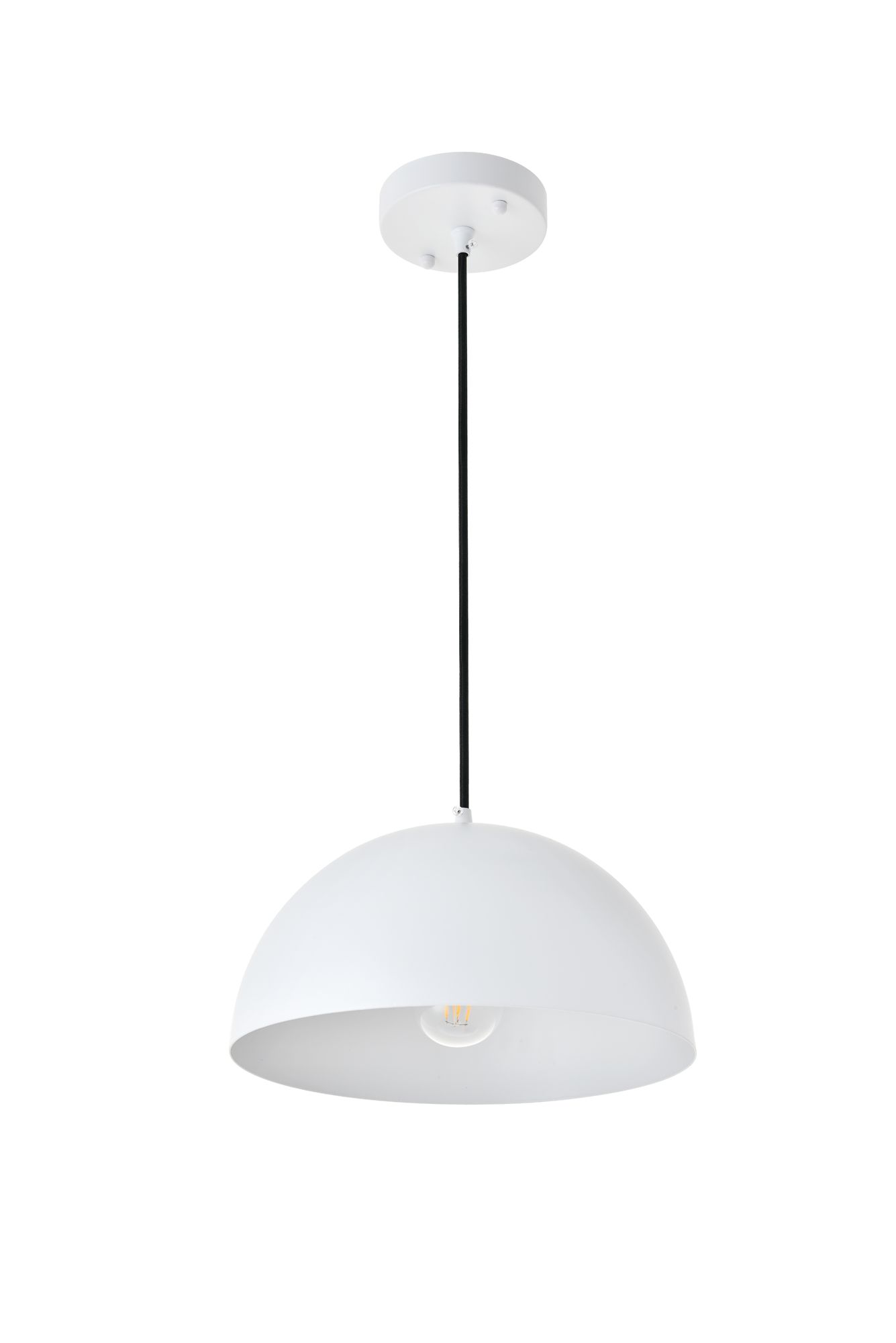 Forte 1 Lt White Pendant