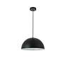 7_Forte 15 3/4" Wide Black Dome Pendant Light more views