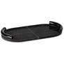 1_Forte Leather Tray Oval (Black)