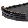 4_Forte Leather Tray Oval (Black) more views