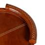 3_Forte Leather Tray Oval (Cognac) more views