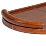 4_Forte Leather Tray Oval (Cognac) more views